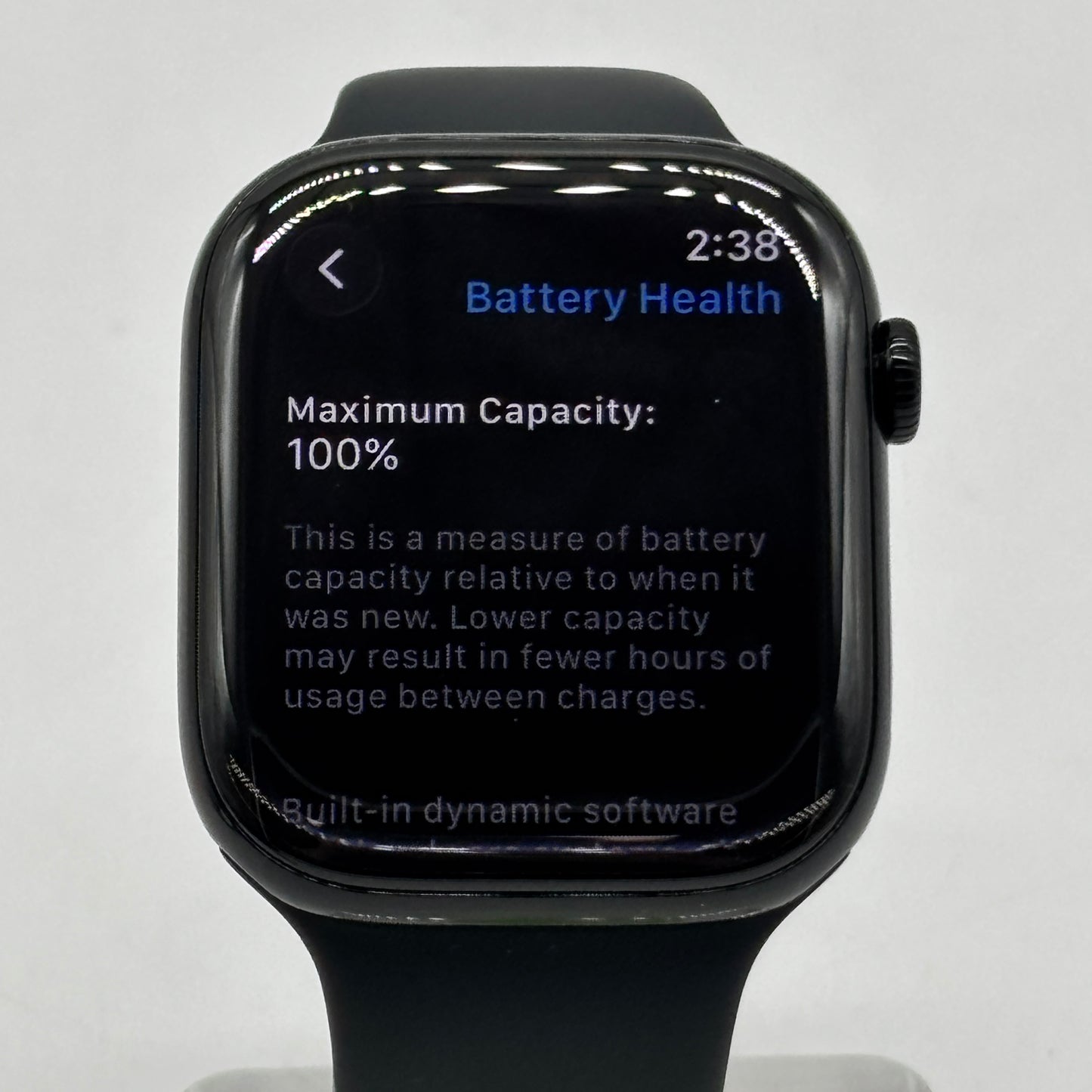 Unlocked Apple Watch Series 11 46MM Jet Black Aluminum Black Band MFC44LW/A