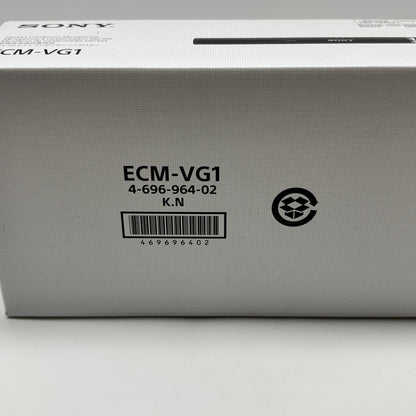 New Sony ECM-VG1 40 Hz - 20 kHz Electret Condenser Shotgun Microphone