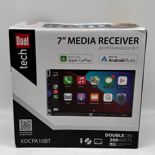 New Dual Tech 7" Media Receiver Media Receiver XDCPA10BT
