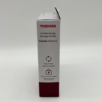 New Toshiba Canvio Advance 4TB Portable SSD DTCA40