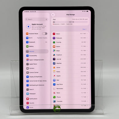 WiFi Only Apple iPad Pro 11" M4 256GB Space Black MVV83LL/A