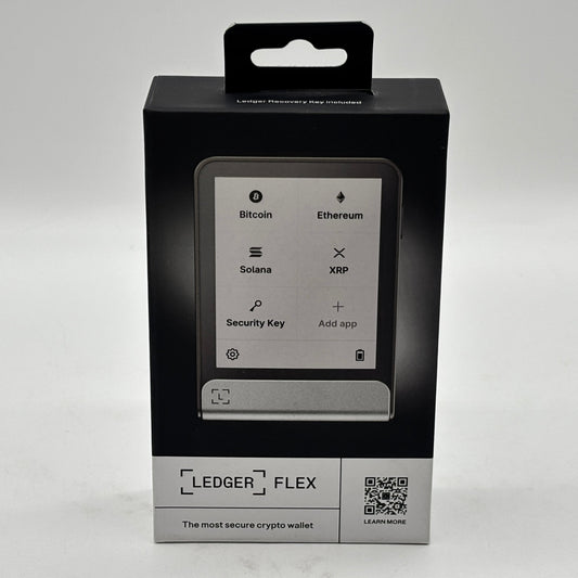 New Ledger Flex Secure Crypto Wallet 0908