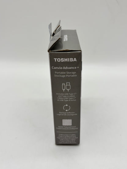 New Toshiba Canvio Advance portable storage SC3237-A3