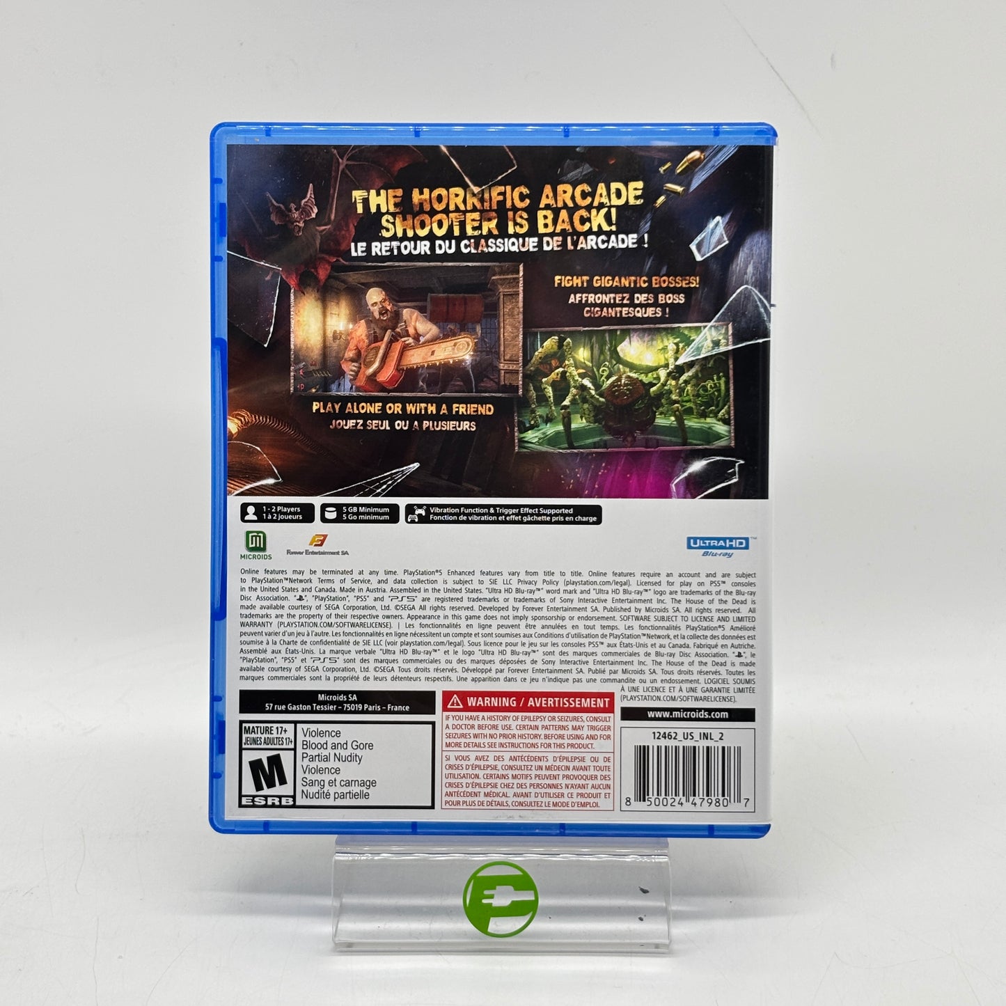 The House of the Dead Remake [Limidead Edition] (Sony PlayStation 5 PS5, 2023)