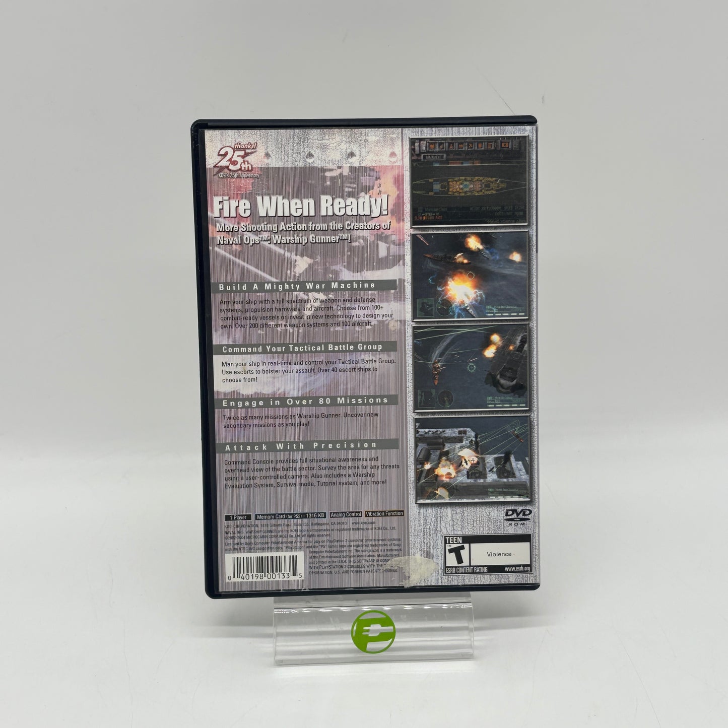 Naval Ops Commander (Sony PlayStation 2 PS2, 2004)