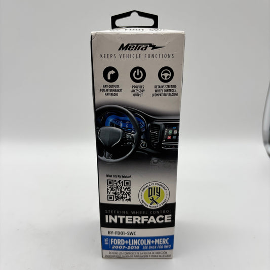 New Metra Steering Wheel Control Interface For Ford, Lincoln, Mercury BY-FD01-SWC