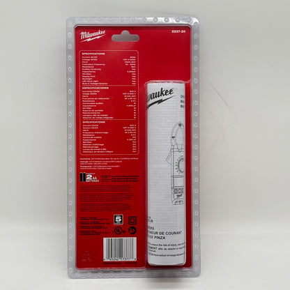 New Milwaukee 2237-20 CAT III 600v 600A Clamp Meter