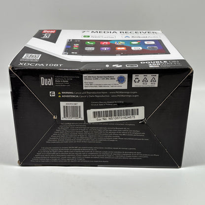 New Dual Tech 7" Media Receiver Media Receiver XDCPA10BT