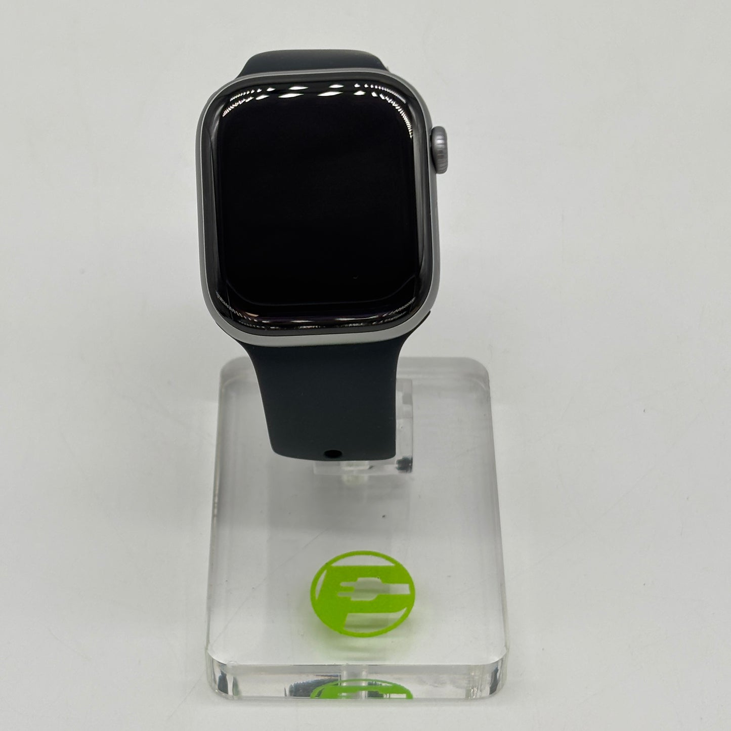 GPS Only Apple Watch Series 11 42MM Silver Aluminum Black Sport Band MEQW4LW/A