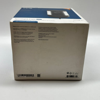 New Ring Spotlight Cam Pro Advanced Outdoor Camera