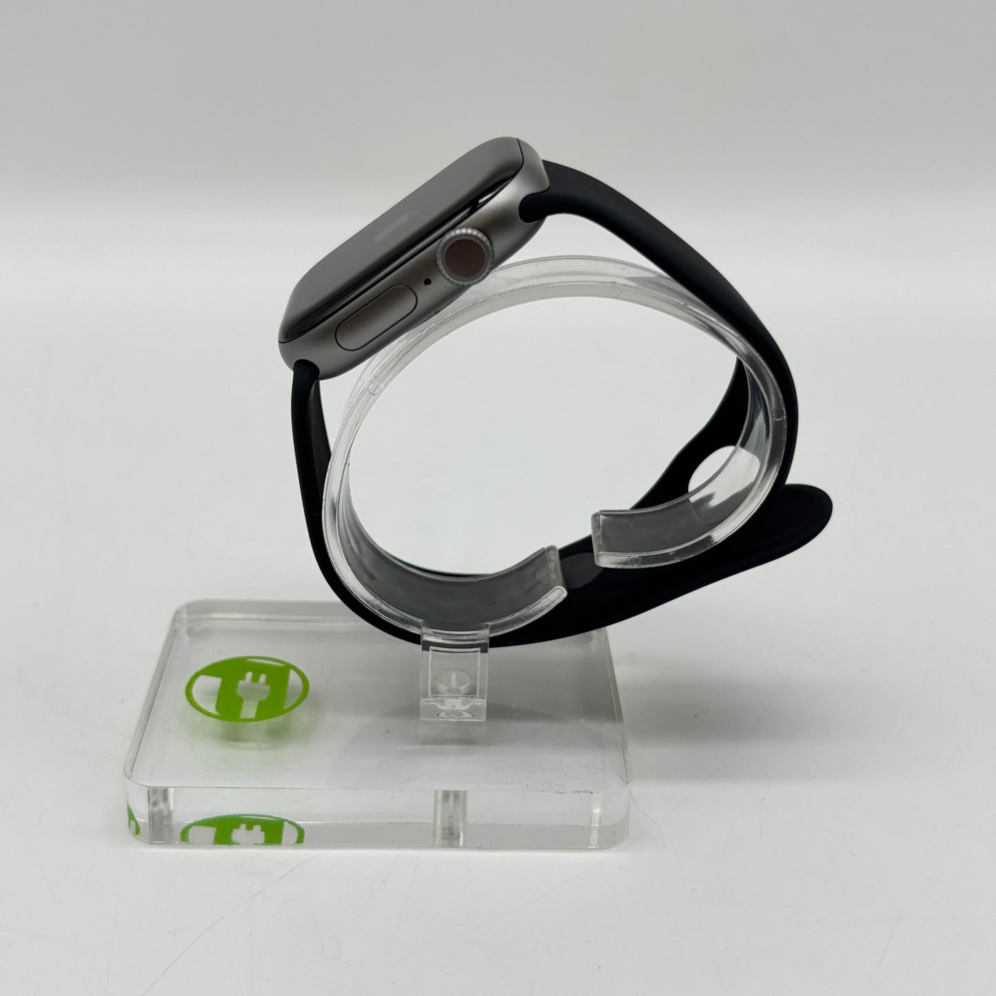 GPS Only Apple Watch Series 11 42MM Silver Aluminum Black Sport Band MEQW4LW/A