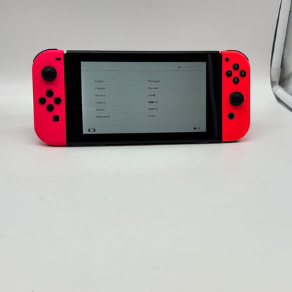 Nintendo Switch v2 Video Game Console HAC-001(-01) Red