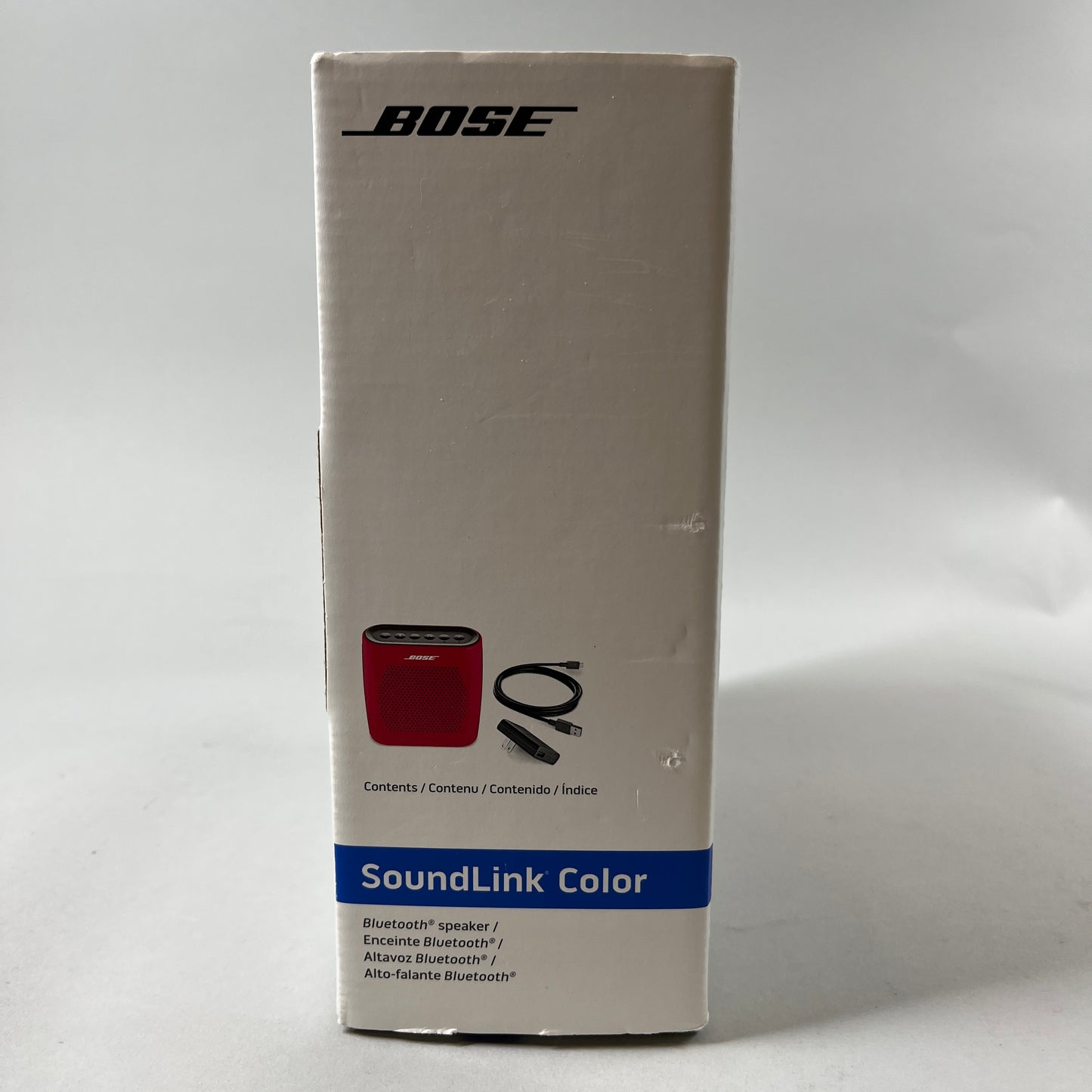 Bose Soundlink Color Wireless Portable Bluetooth Speaker Red 627840-1510