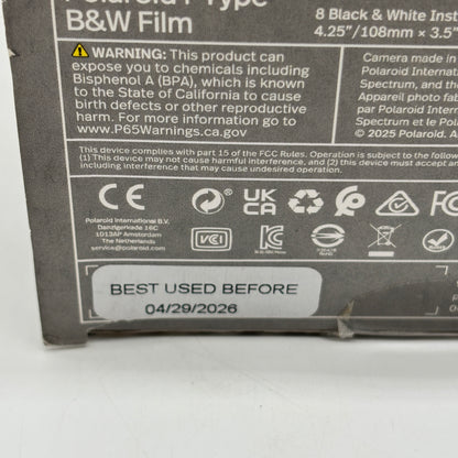 New Polaroid Gen 3 Now Instant Camera +8 Instant Photos