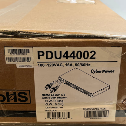 New CyberPower PDU44002 ATS PDU44002 Sealed in Box