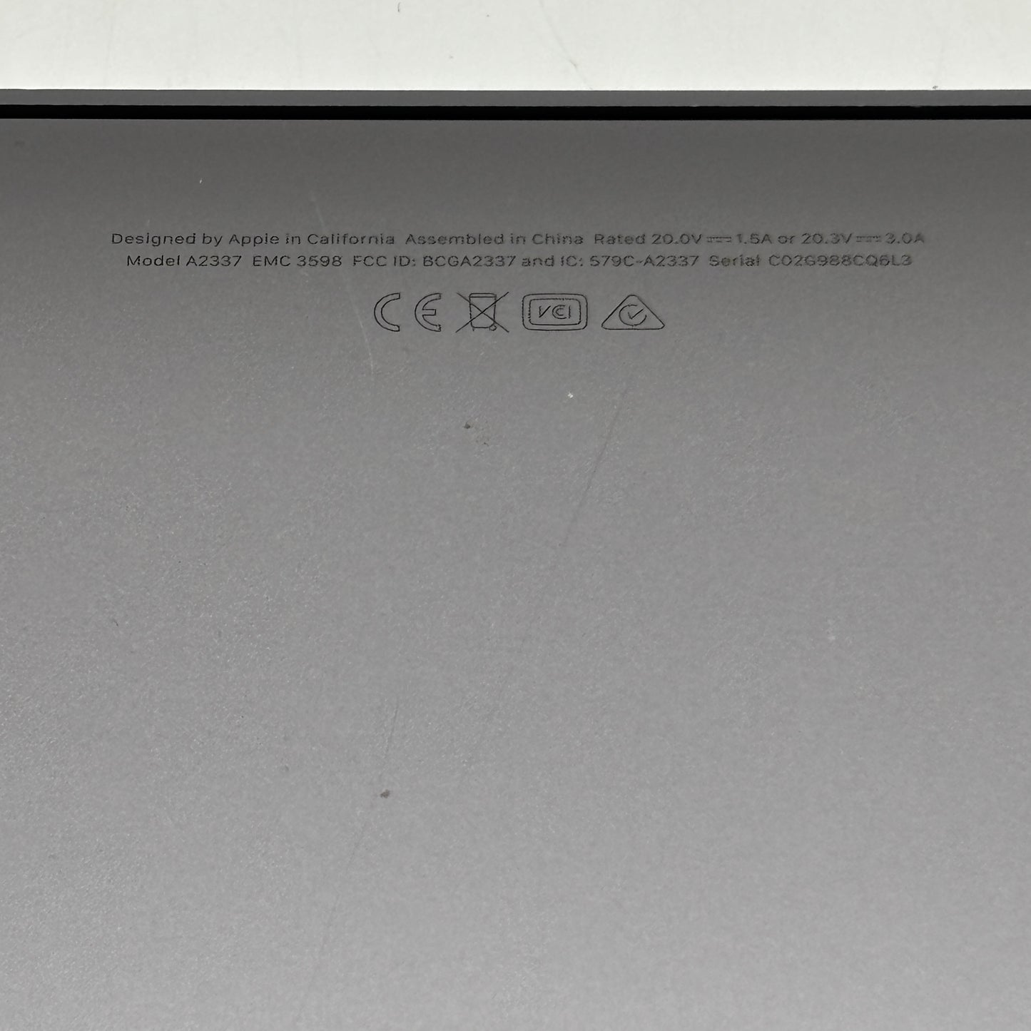 2020 Apple MacBook Air 13.3" M1 7C GPU 3.2GHz 8GB RAM 128GB SSD MGNF3LL/A