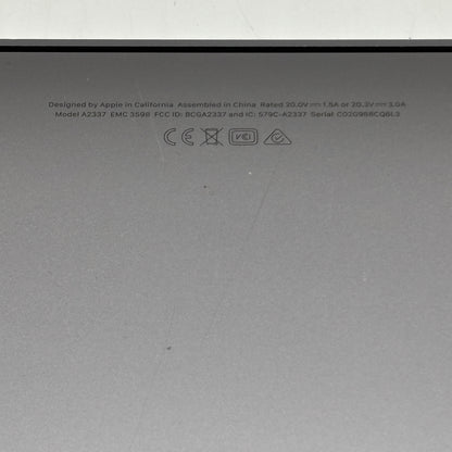 2020 Apple MacBook Air 13.3" M1 7C GPU 3.2GHz 8GB RAM 128GB SSD MGNF3LL/A
