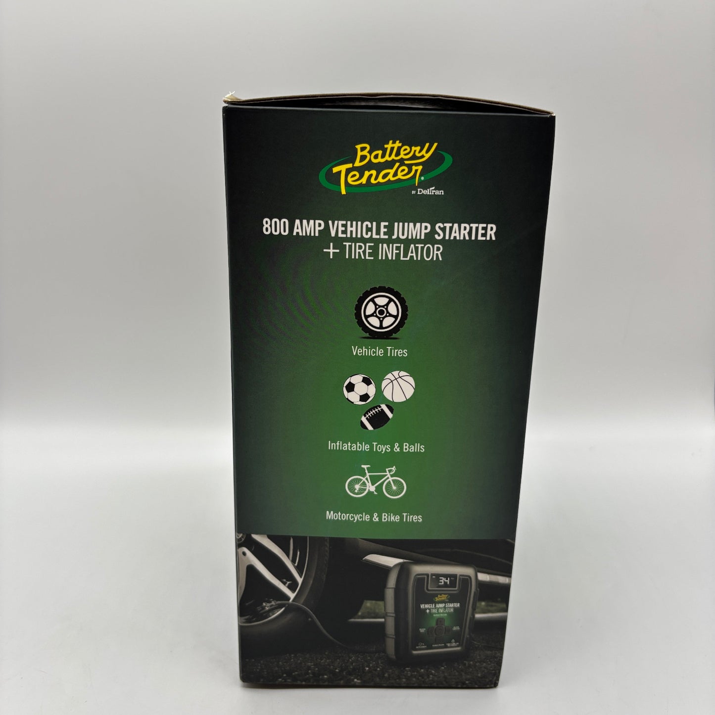 New Battery Tender 800 Amp  Vehicle Jumpstarter + Tire Inflator 030-3010-WH