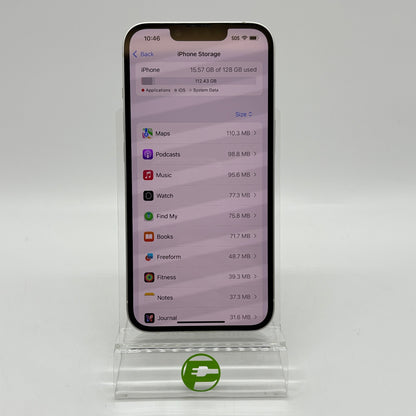 Unlocked Apple iPhone 14 128GB 18.0 Starlight MPUN3LL/A