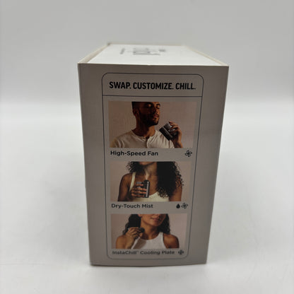 New Shark Chill Pill 3-in-1 Personal Cooling System w/Fan, InstaChill, Mist