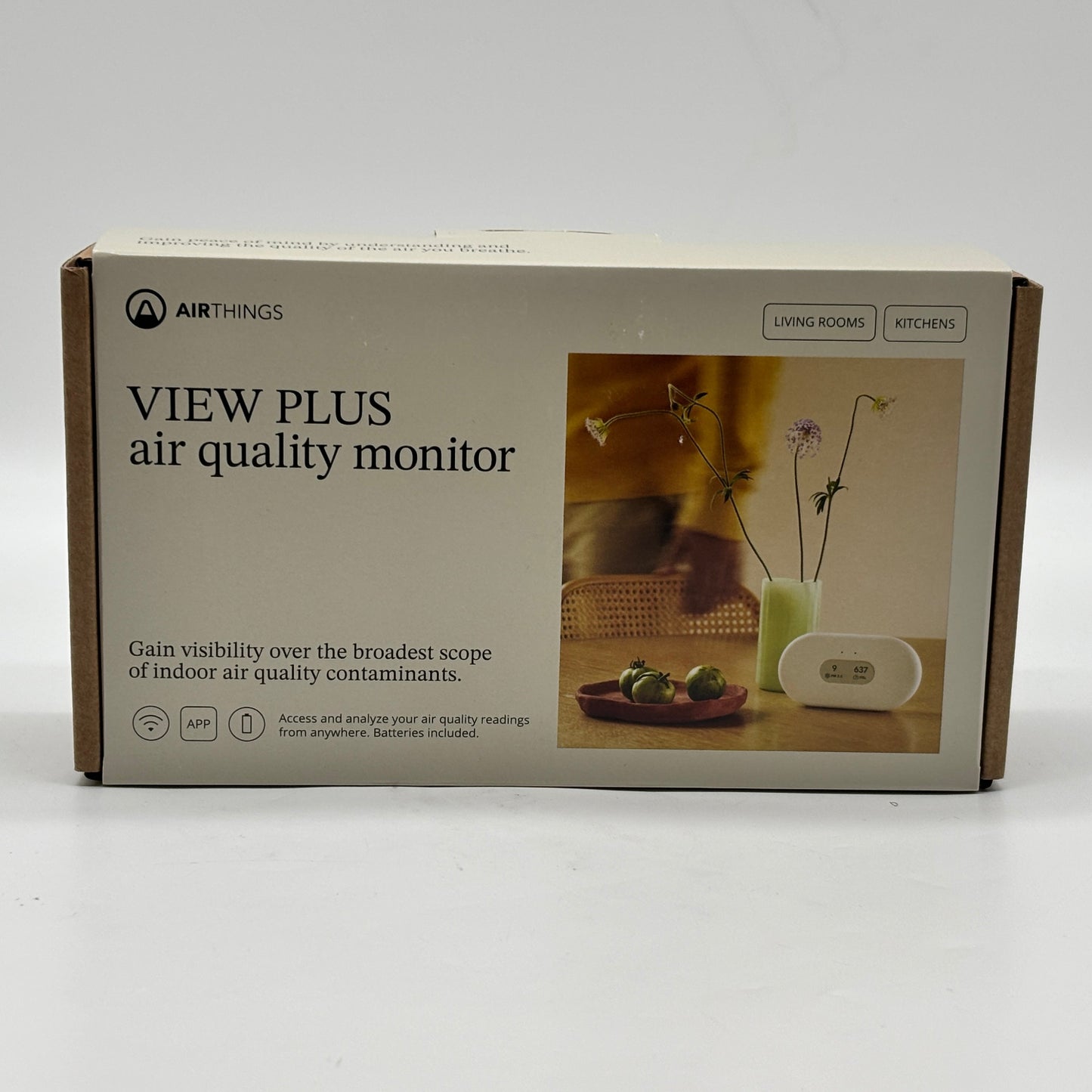New Airthings View Plus Air Quality Monitor 2960