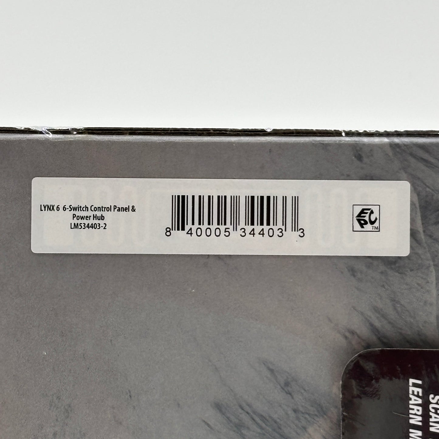 New LYNX 6 Elevate Series S 6Switch Control Panel & Power Hub BLELED50