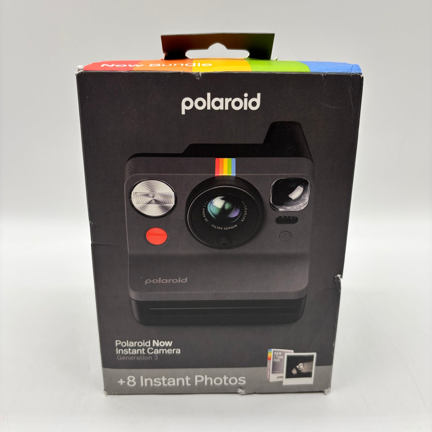 New Polaroid Gen 3 Now Instant Camera +8 Instant Photos