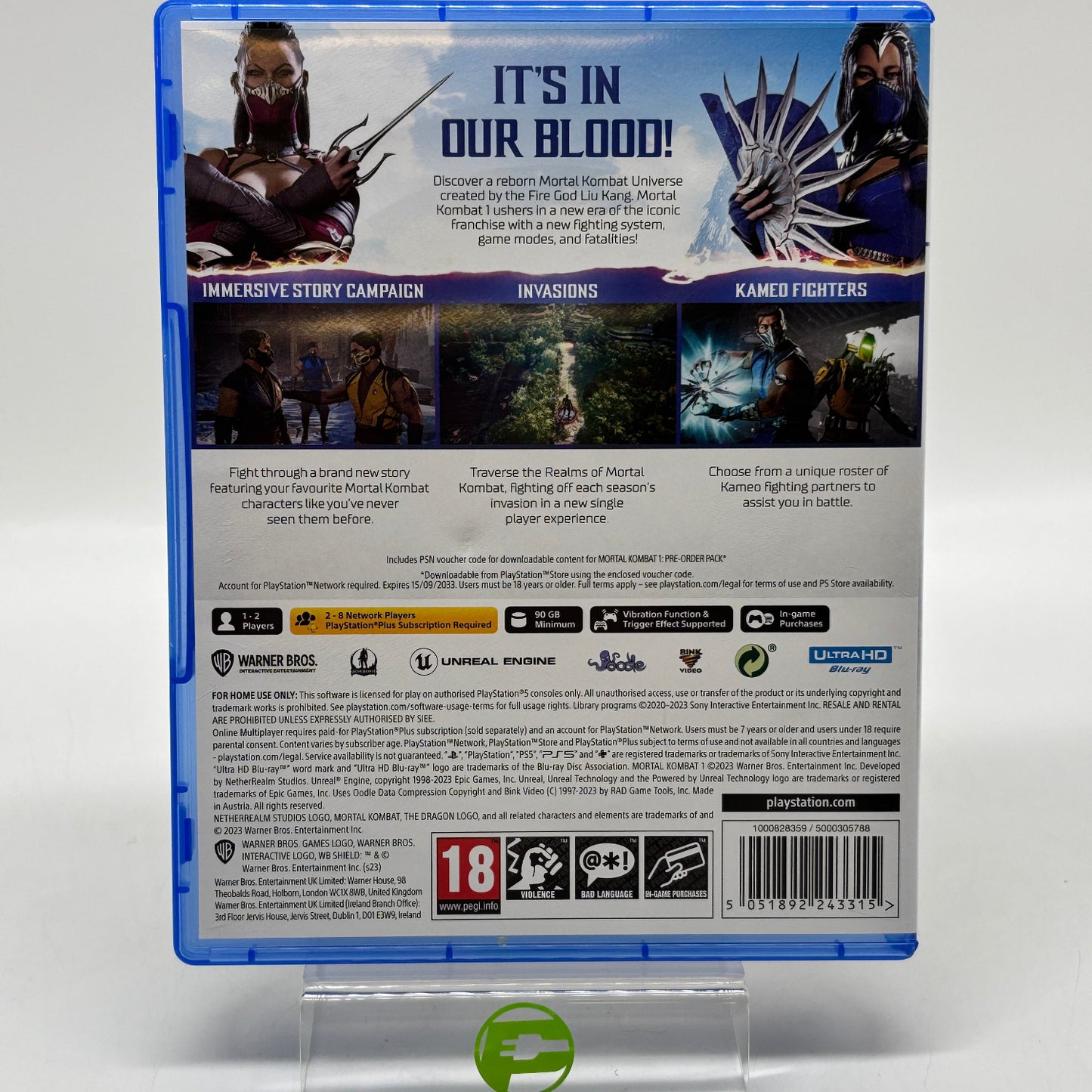 Mortal Kombat 1 (Sony PlayStation 5 PS5, 2023)