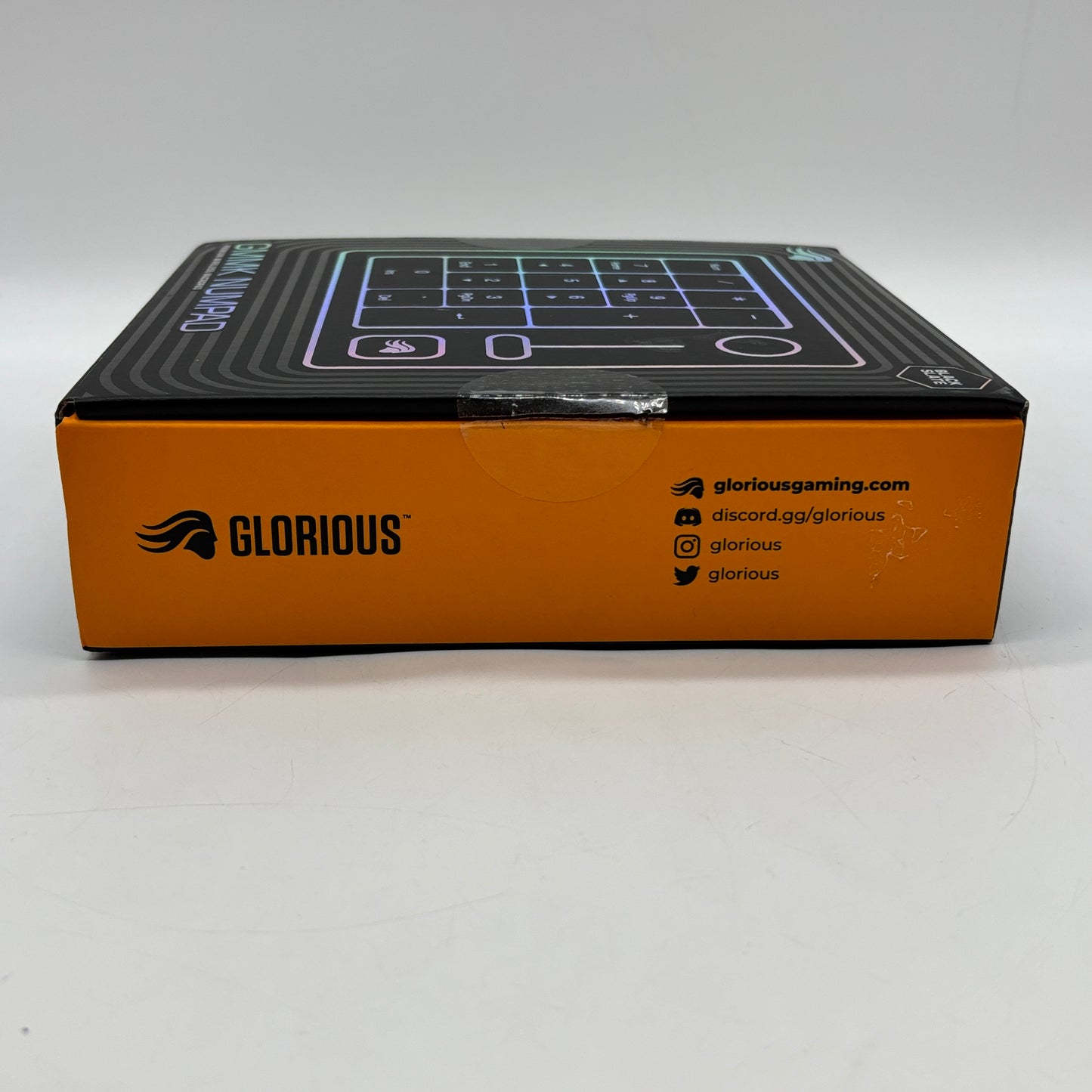 Glorius Gmmk Black GLO-GMMK-NP-FOX-B Numpad For PC
