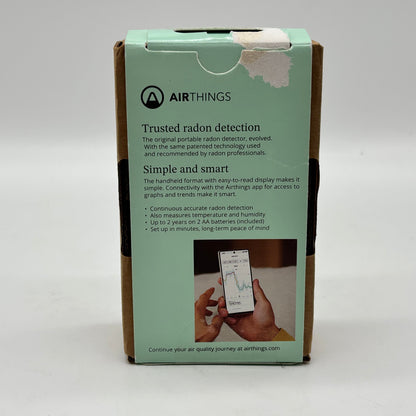 New Airthings Corentium Home 2 Digital Radon Detector 325