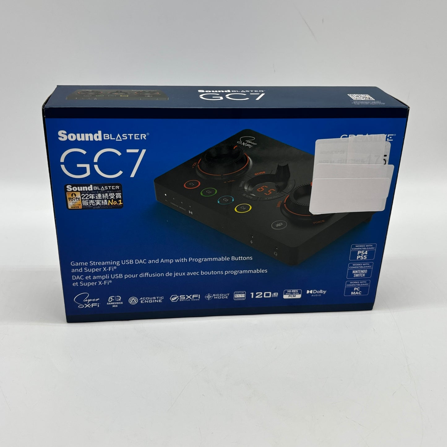 New Creative Sound Blaster GC7 Game Streaming USB DAC/Amp