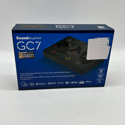 New Creative Sound Blaster GC7 Game Streaming USB DAC/Amp