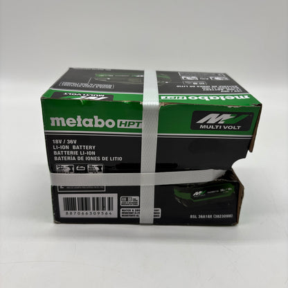 New Metabo BSL 36A18X 18v/36v Li-Ion Battery