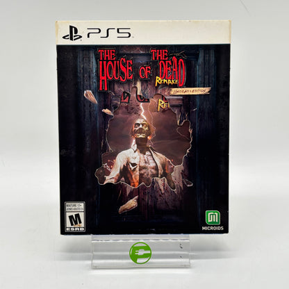The House of the Dead Remake [Limidead Edition] (Sony PlayStation 5 PS5, 2023)