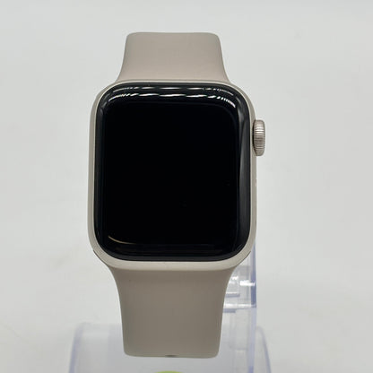 GPS Only Apple Watch SE 2nd Gen 40MM Gold Aluminum Starlight Band MR9U3LL/A