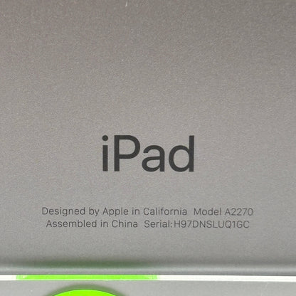 WiFi Only Apple iPad 8th Gen 32GB SPACE GRAY MYL92LL/A