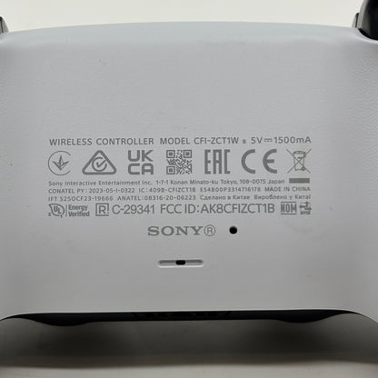 Sony PlayStation 5 PS5 Dualsense Wireless Controller White CFI-ZCT1W