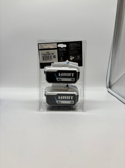 New Hart 20 v 2 Pack Lithium-Ion Battery  HPB23