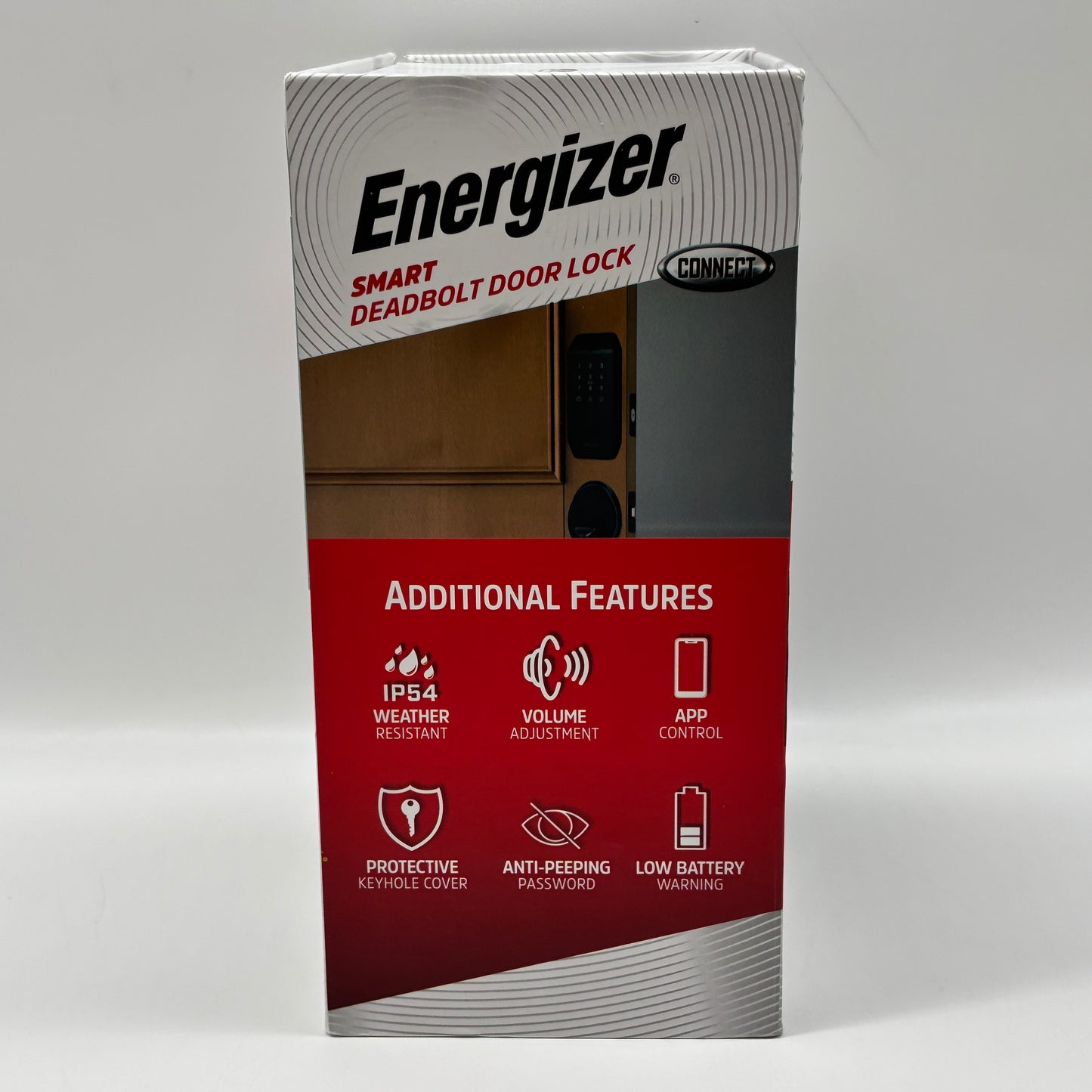 New Energizer Smart Deadbolt Door Lock EDL6-1001-BLK