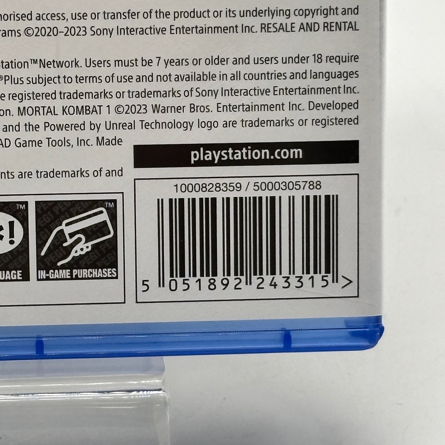 Mortal Kombat 1 (Sony PlayStation 5 PS5, 2023)