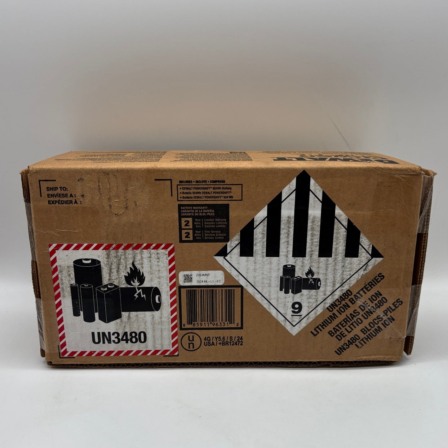 New Dewalt Powershift 554Wh Battery DCBPS0554