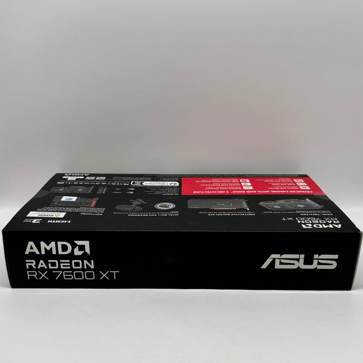 New Asus Radeon RX 7600 XT 16GB GDDR6 Graphics Card DUAL-RX7600XT-O16G