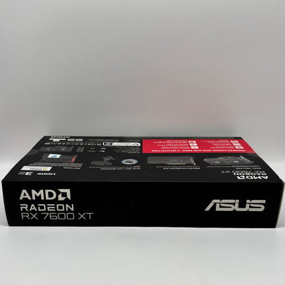 New Asus Radeon RX 7600 XT 16GB GDDR6 Graphics Card DUAL-RX7600XT-O16G