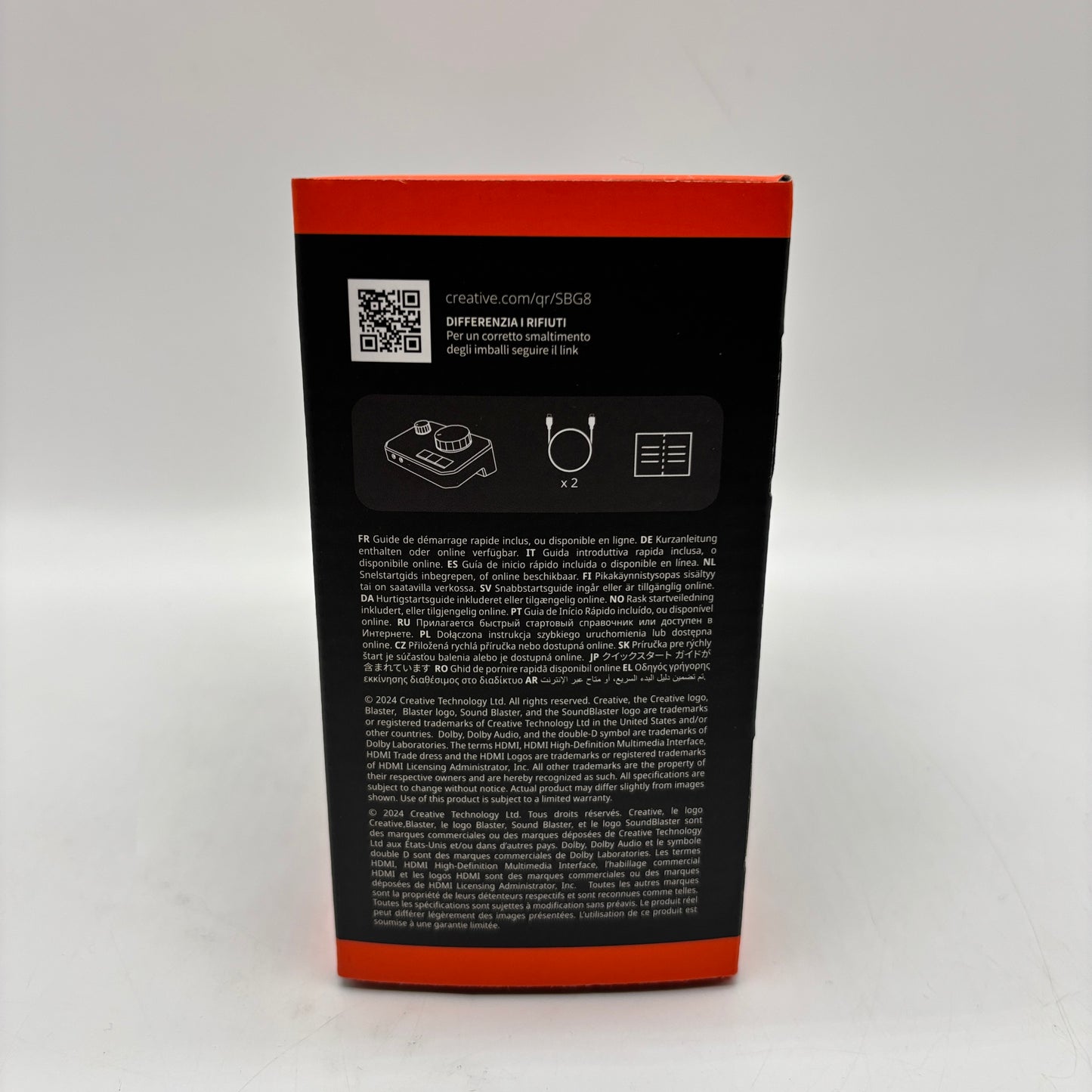 New Creative Sound Blaster G8 Dual Input USB Gaming DAC