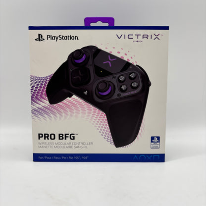 PDP Victrix Pro BFG Black 052-002-BK Controller For PS4/PS5/PC