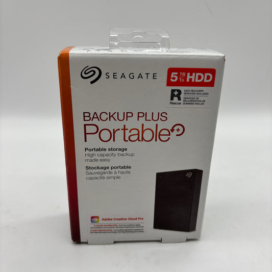 New Seagate 5TB Game Drive 5TB Portable HDD STHP5000400
