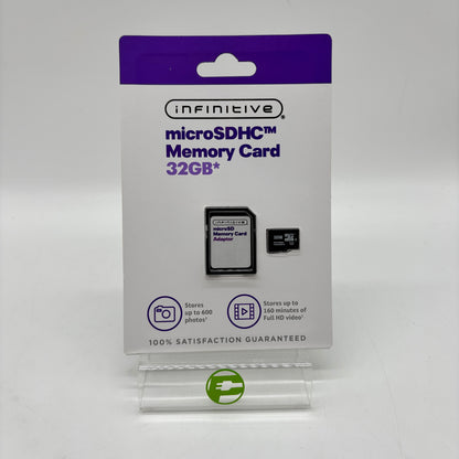 New Infinitive 32GB microSDHC Memory Card