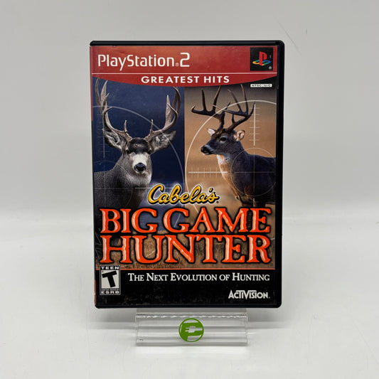 Cabela's Big Game Hunter (Sony PlayStation 2 PS2, 2002)