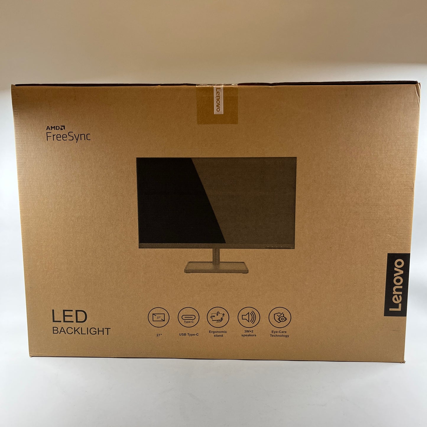 New Lenovo 27" L27m-30 FHD IPS 75Hz WLED LCD Display Monitor