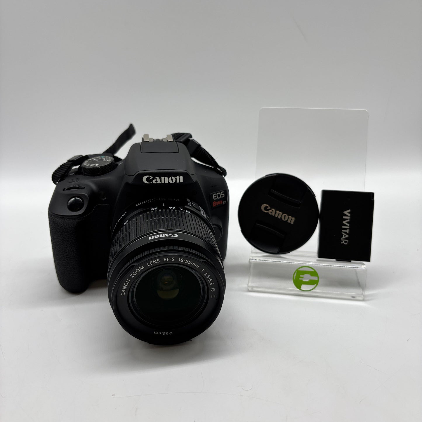 Canon EOS Rebel T7 24.1MP Digital SLR DSLR Camera w/ Canon 18-55mm f/3.5-5.6 Lens